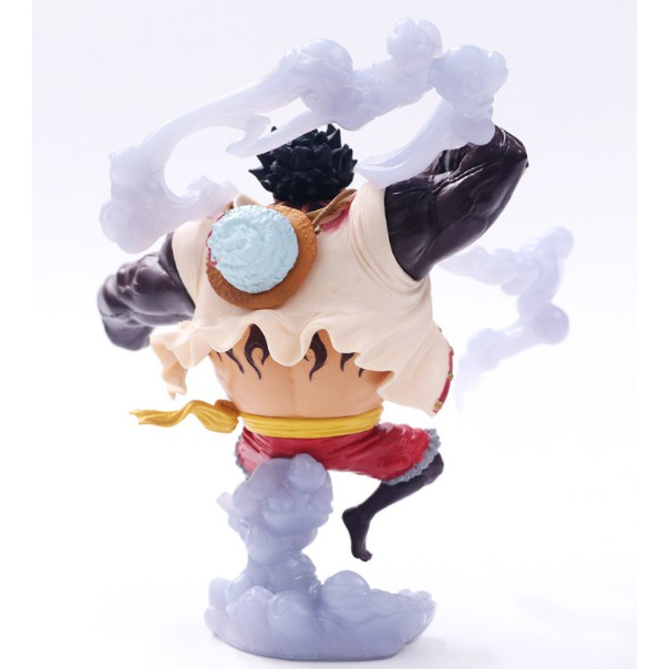 Mô hình figure Luffy gear 4 One Piece Cao 17cm. Figure Luffy gear 4