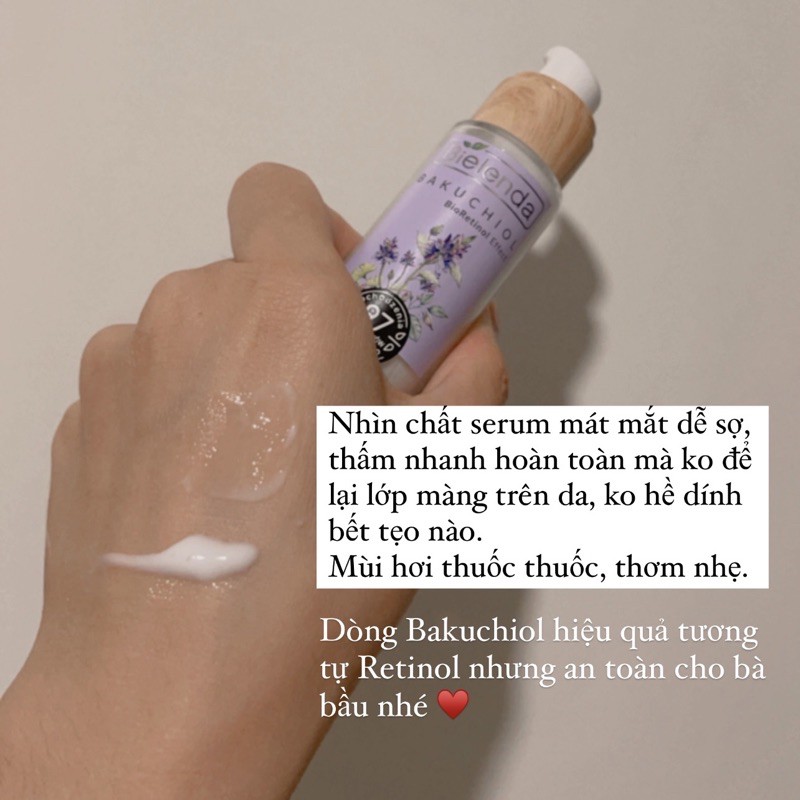 Serum chống lão hoá BAKUCHIOL Bielenda - BIORETINOL 30mL