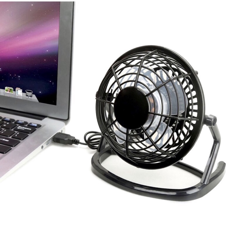 { ẢNH THẬT } Quạt USB mini 4 cánh tiện lợi!