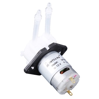 Pcf * cho DC 12V D3 Bơm định lượng nhu động 3x5mm DIY cho ống đầu để phân tích phòng thí nghiệm