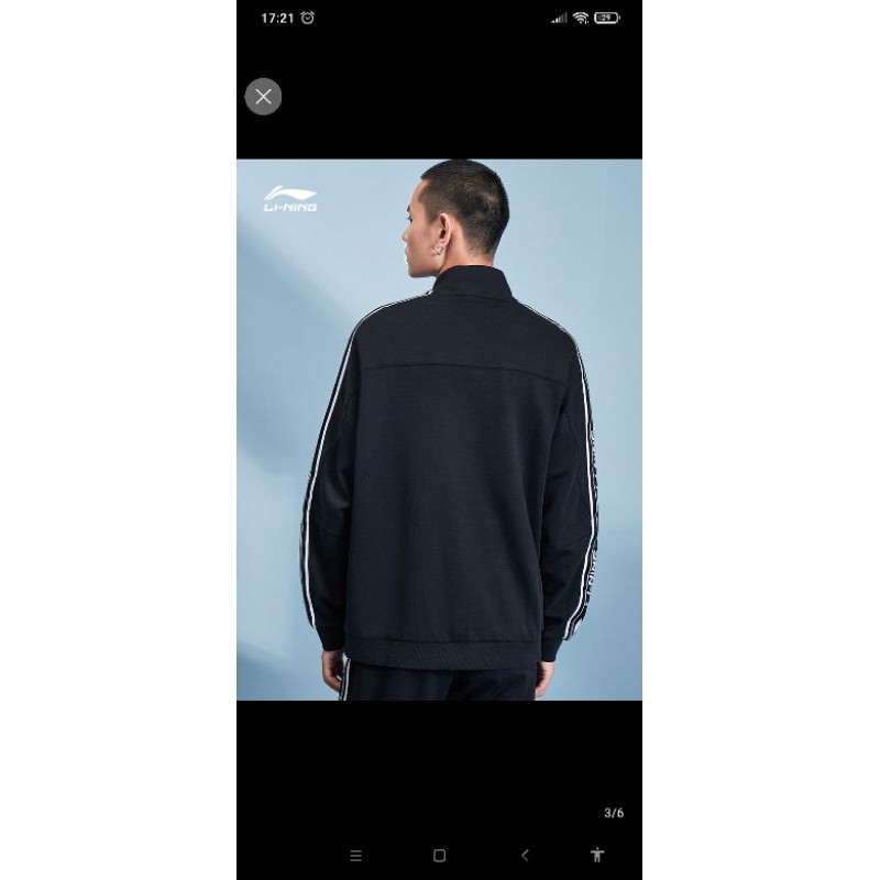 Áo khoác nỉ Lining chính hãng | BigBuy360 - bigbuy360.vn