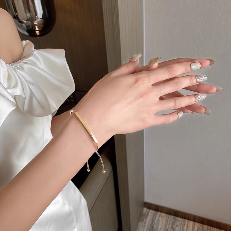 Vòng tay nữ dây kéo siêu xinh DK189