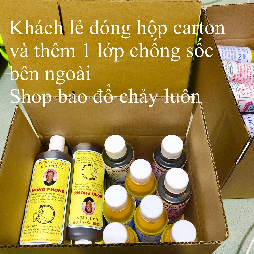 Dầu xoa bóp gia truyền Hồng Phong xương khớp giảm đau nhức mỏi lưng cột sống thần kinh tọa tai biến dau xoa bop gia