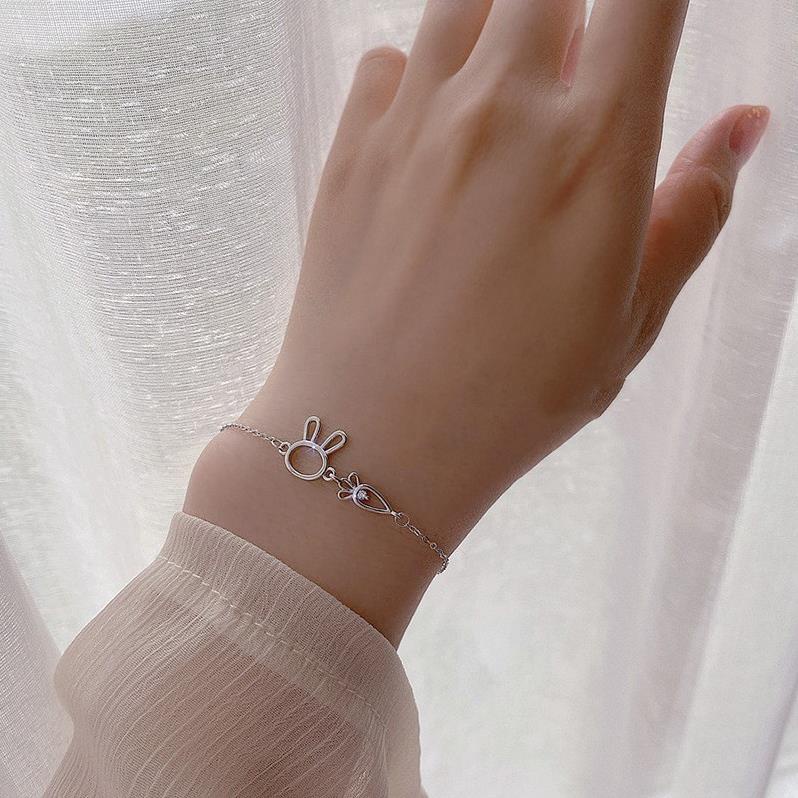 (0139) Vòng Tay Thỏ Cà Rốt Hàn Quốc Ngọt Ngào Dễ Thương 🥕