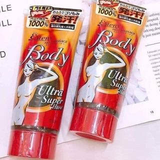 Kem Tan Mỡ Bụng Esteny Hot Body Massage Gel SANA Nhật 240g