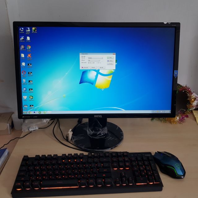 MÀN HINH-LCD BENQ GL2460 FUL HD LED, ĐÃ QUA SỬ DỤNG