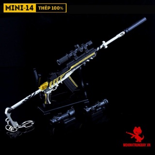💥 MOI HÌNH MINI 14 CHÍNH HÃNG CAO CẤP TẶNG SCOPE - MÓC KHOÁ PUBG 💥