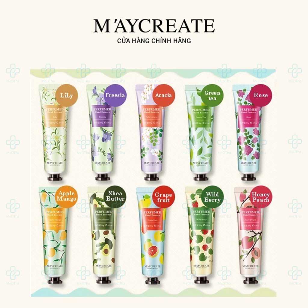 Kem Dưỡng Da Tay MAYCREATE Mềm Mịn - Tuýp 30g