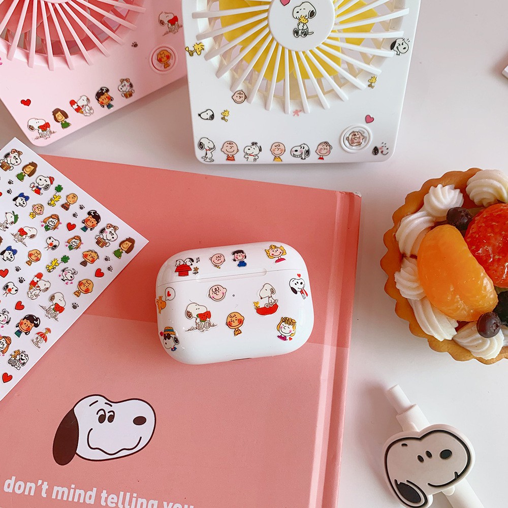 Sticker Nail Mini Đa Năng Dán Trang Trí Sổ, Dán Móng Snoopy Charlie