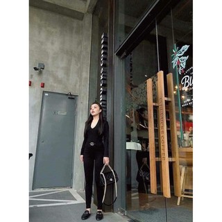 QUẦN LENGGING MÁC CHỮ TÔN DÁNG