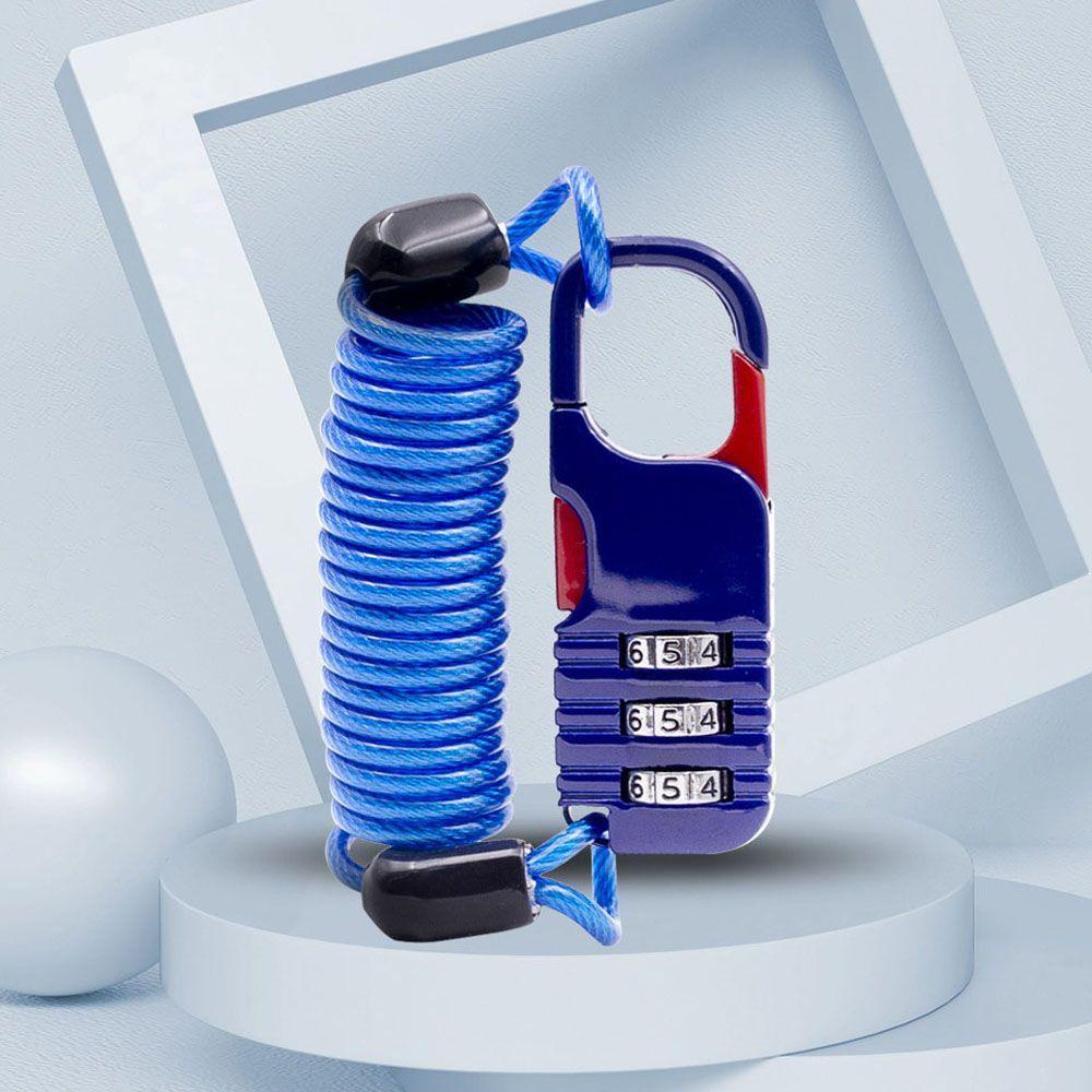 Dây Khóa Xe Đạp Chống Trộm Bằng Kim Loại Mini Hiệu DANILO