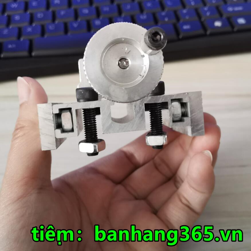 Máy tiện thu nhỏ di động miễn phí kính thiên văn cố định tailstock phụ kiện công cụ DIY