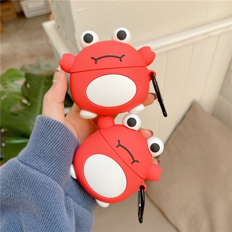 AirPods Pro AirPods 1/2 small crab-shaped silicone headset case | BigBuy360 - bigbuy360.vn