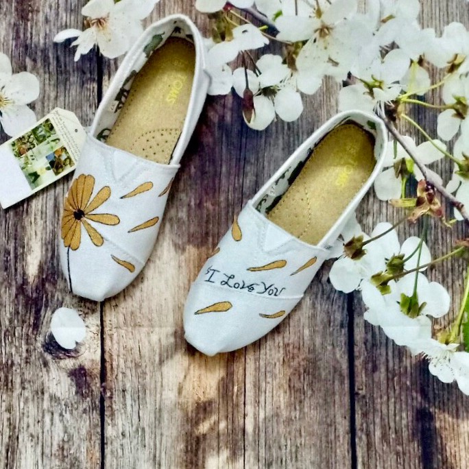 ⚡️[FREE SHIP]⚡️GIÀY toms bông hoa FLOWERS 2002 Xanh, BLUE | BigBuy360 - bigbuy360.vn