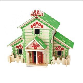 Mô hình lắp ráp gỗ 3D Nhà Forest