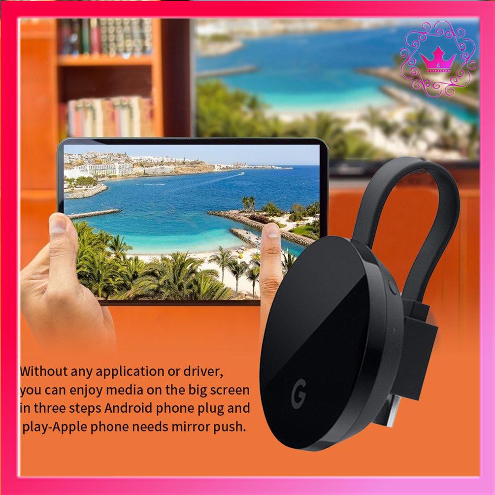 ⚛Google Chromecast (3rd Generation) Streaming Media Player Airplay - Charcoal