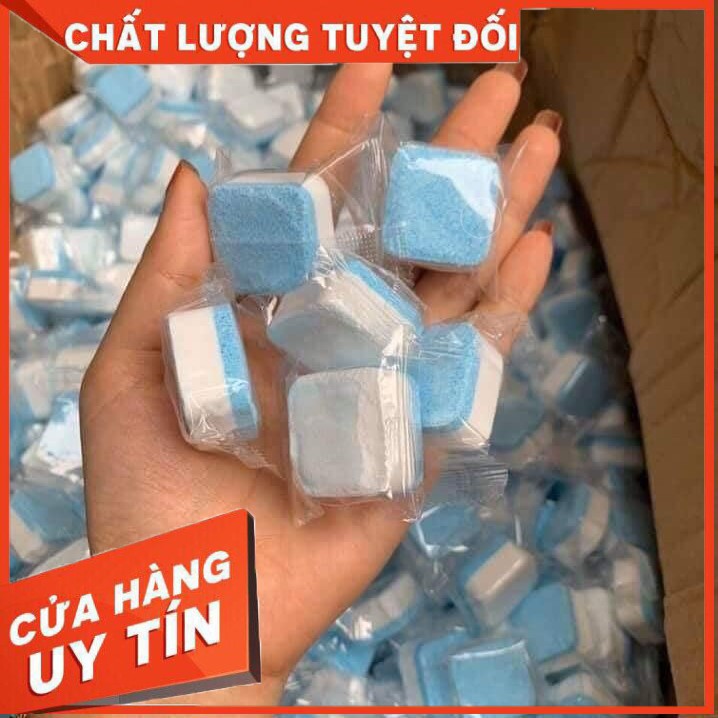 Viên Tẩy Vệ Sinh Lồng Máy Giặt Diệt khuẩn Và Tẩy Chất Cặn Lồng Máy Giặt Hiệu Quả