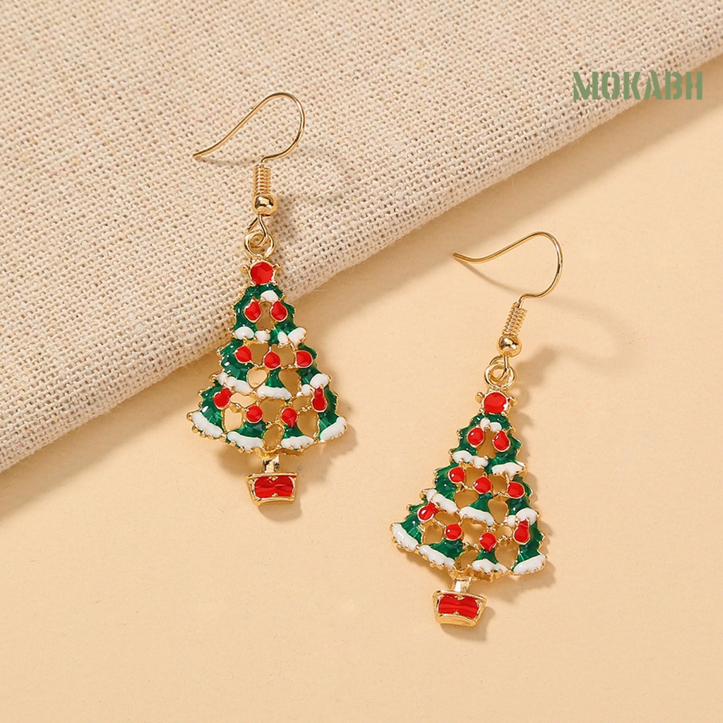 [Mới] 1 Đôi Bông Tai Hình Cây Thông Giáng Sinh Thanh Lịch Dễ Phối Đồ Quyến Rũ Cho Nữ