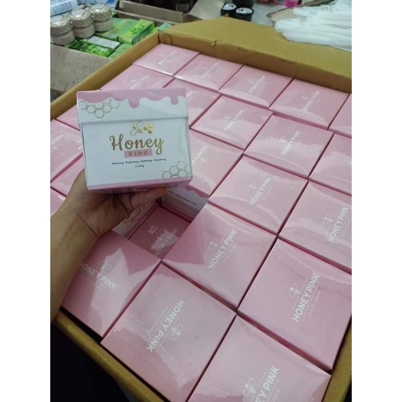 [Cam Kết Chính Hãng] Body Sợi Mật Dát Vàng Honey Pink