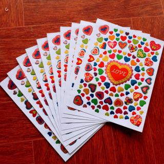 Sticker mix 10 tờ
