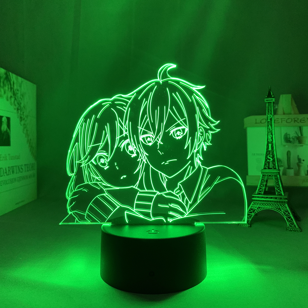 Đèn Ngủ LED Hình Anime Horimiya San To Miyamura Kun Cảm Ứng Thay Đổi Màu Sắc Trang Trí Nhà Cửa