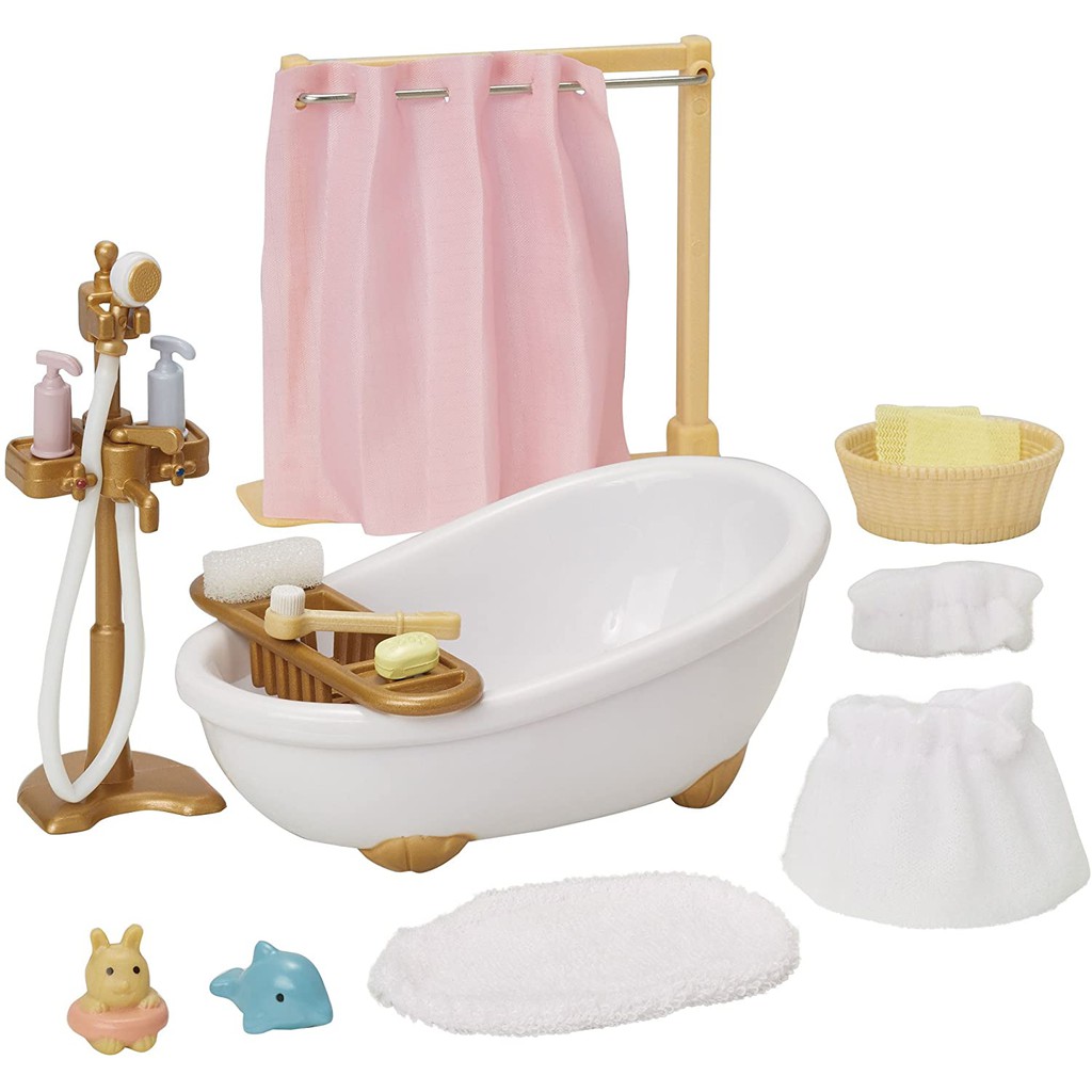 Sylvanian Families Bộ Bồn Tắm Bath Tub Set