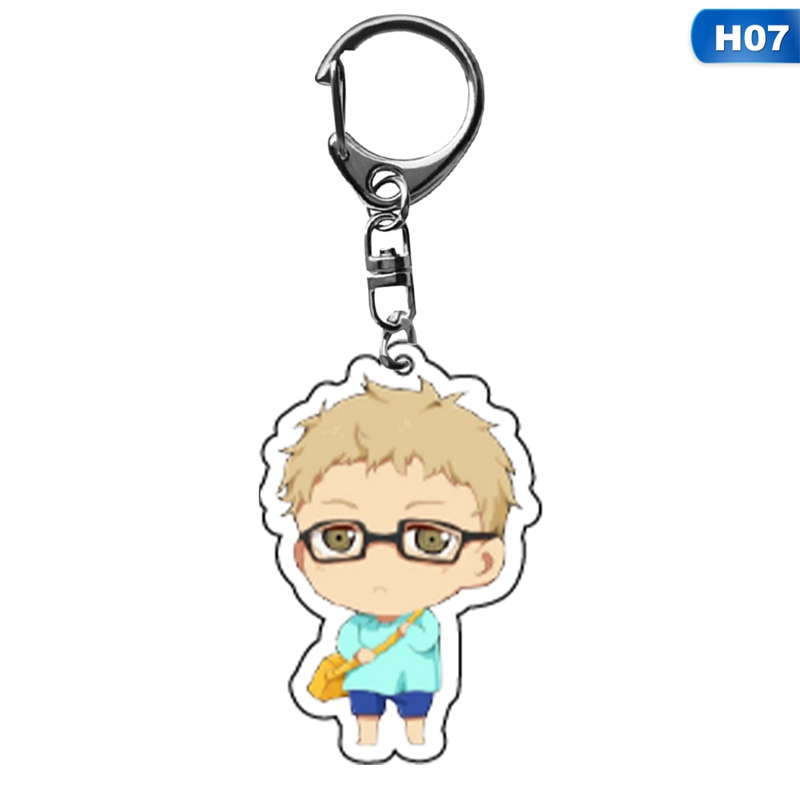 Tmdbyx Móc Khóa Acrylic In Hình Nhân Vật Haikyuu Đáng Yêu