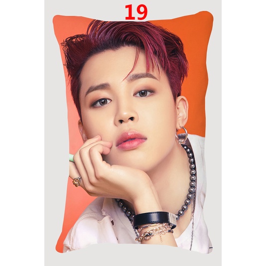 Vỏ gối hình chữ nhật in hình nhóm nhạc BTS