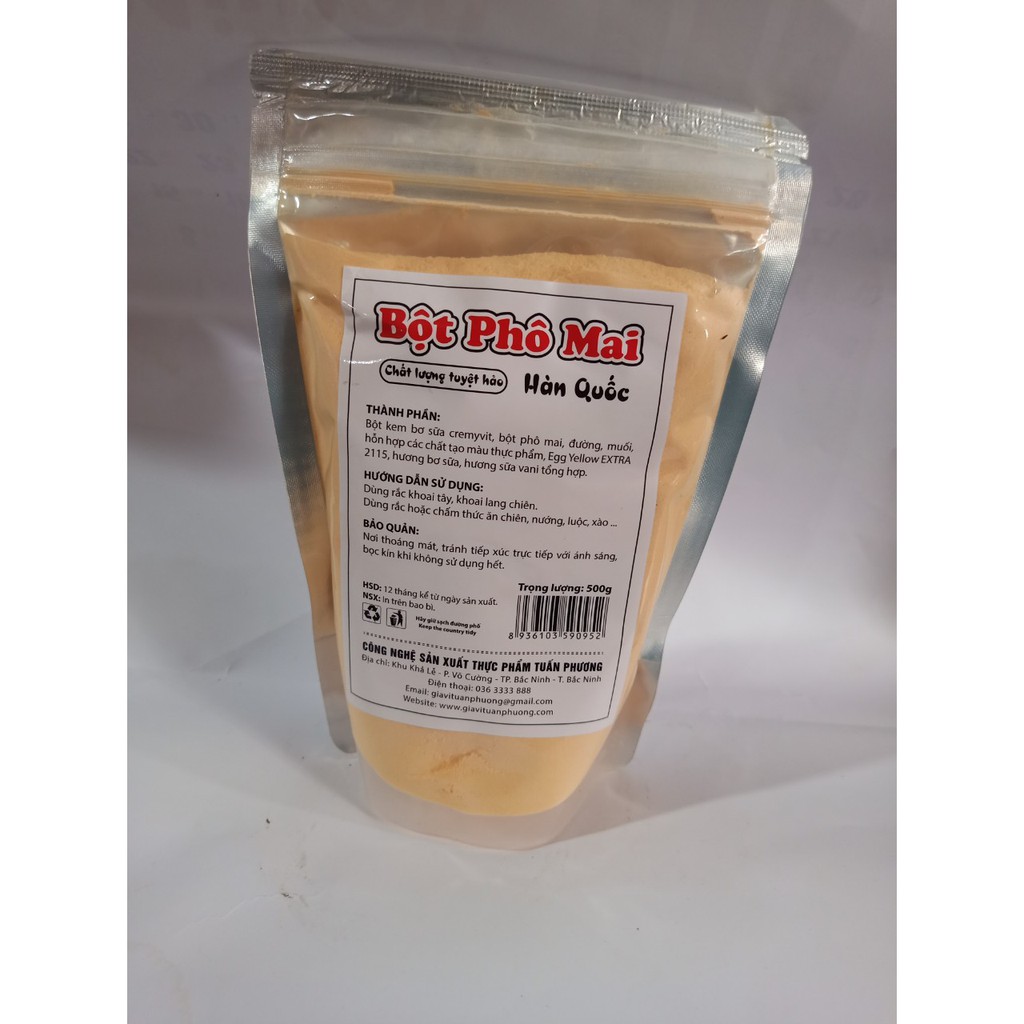 Bột pho mai lắc túi 200g/500g