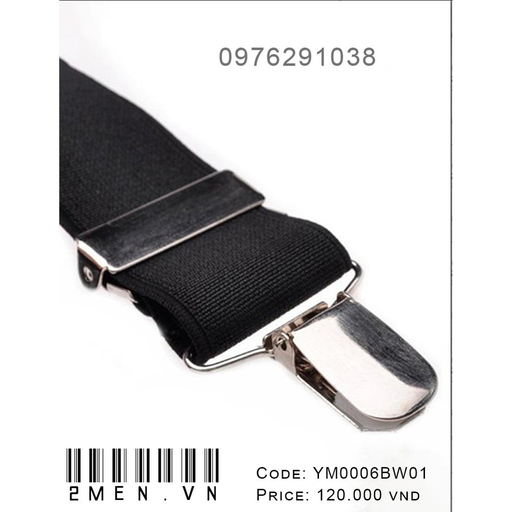 Dây nịt 2 quai YM0006BW01