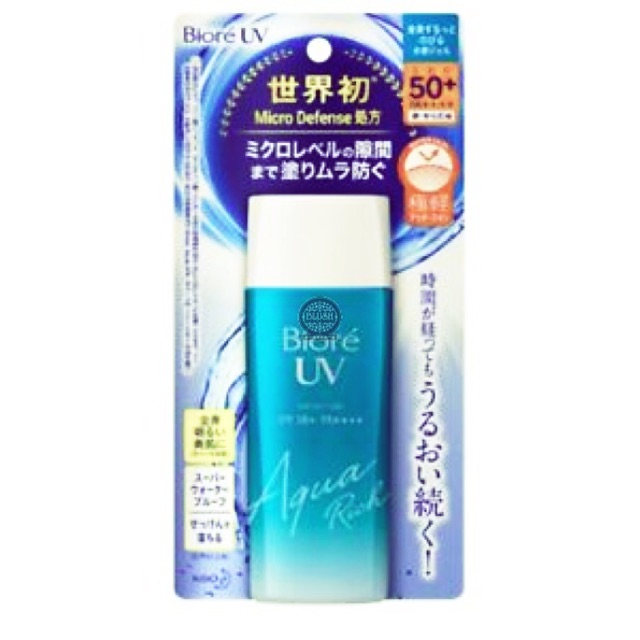 Kem chống nắng biore UV watery gel aqua rich