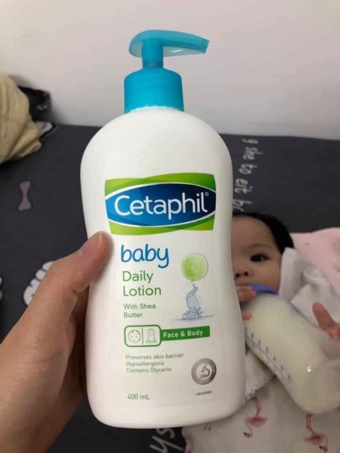 Kem dưỡng ẩm cho bé Cetaphil Baby Lotion Úc 400ml