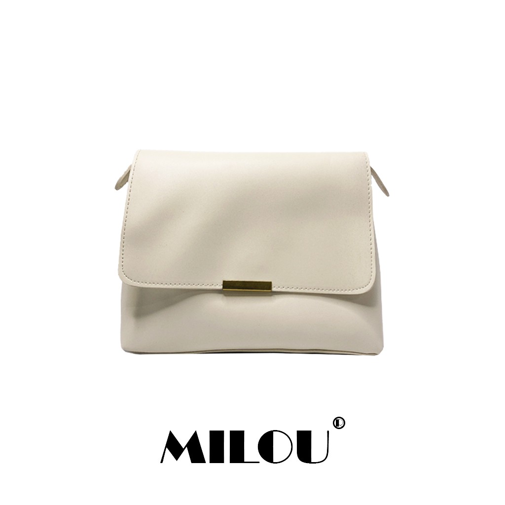 Túi xách nữ đeo chéo Brand MILOU dáng công sở thời trang da cao cấp cực đẹp. Mã SP 001
