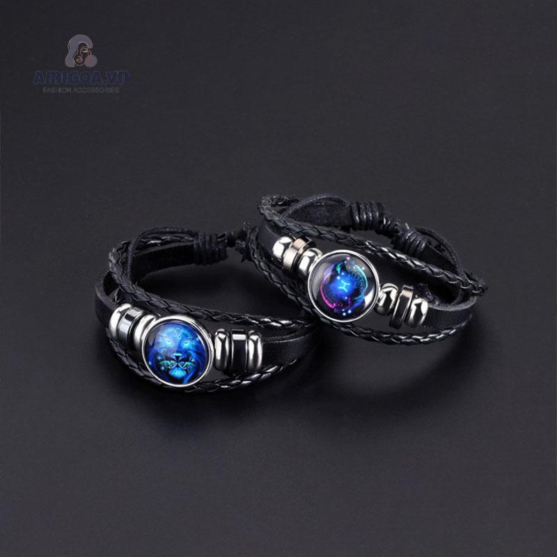 ✨✨Vòng đeo tay cung hoàng đạo mật ngữ 12 chòm sao