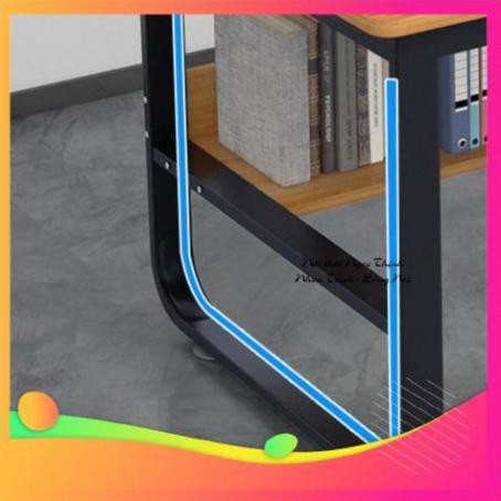Bàn làm việc Văn Phòng Thanh Chống Đứng Chữ U Ván Gỗ Chắc Chắn Kích Cỡ Bự 120 x 73 x 60 Cm