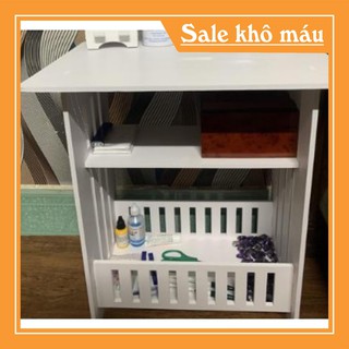 [BIG SALE]  KỆ BÀN ĐỂ ĐẦU GIƯỜNG ĐA NĂNG kiểu mới IG377