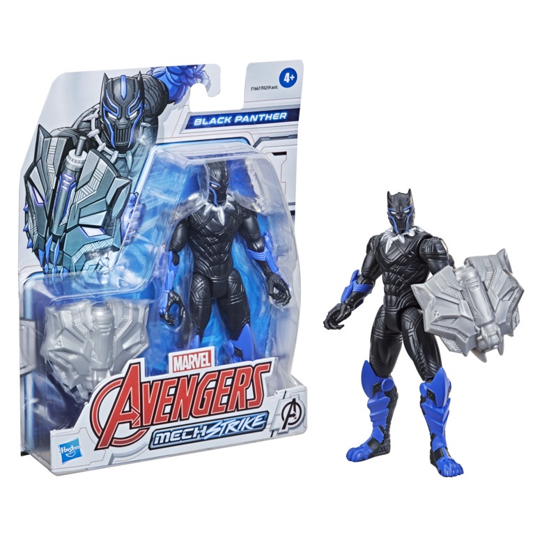 Đồ Chơi AVENGERS Mô Hình Black Panther Dòng Mech Strike 6 Inch F1667