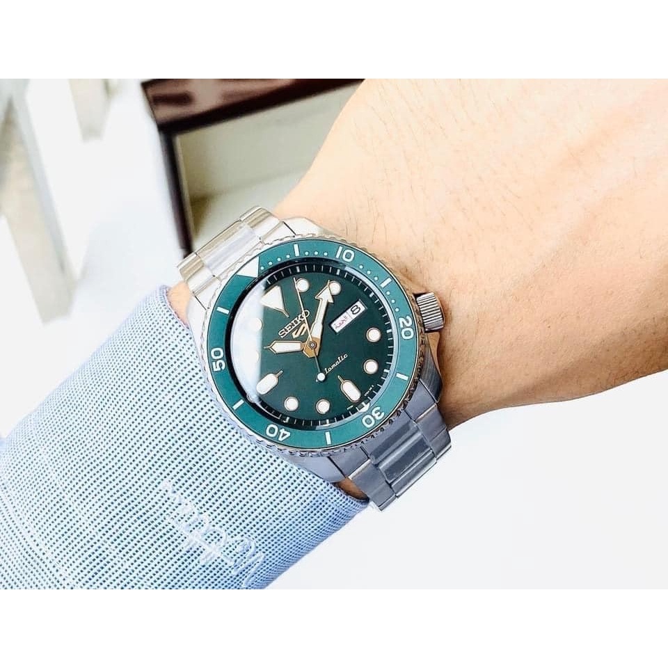 Đồng Hồ Nam SEIKO 5 Sport Automatic Green SRPD63K1 Chính Hãng