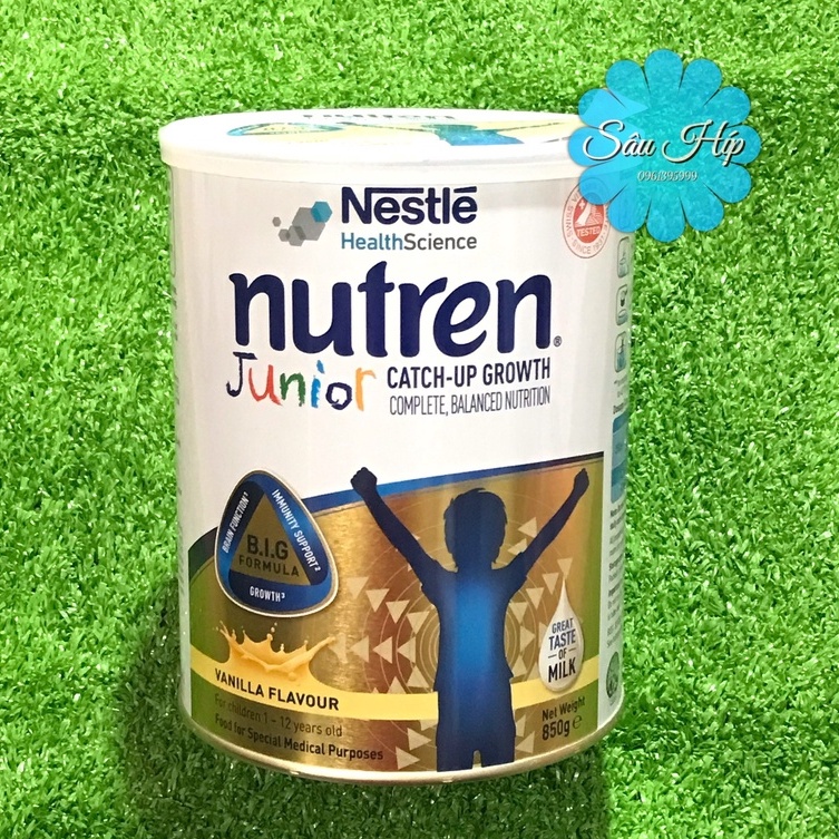 Sữa Bột Nutren Junior Dành Cho Trẻ Biếng Ăn Suy Dinh Dưỡng - 850g