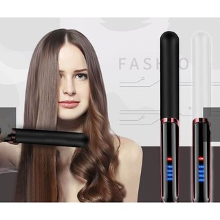 Máy ép duỗi tóc 2 trong 1 cao cấp kiểu Hàn Quốc(Trắng+ Đen)