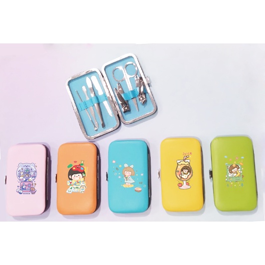 set bấm móng tay roro jump BMTI30 bộ dụng cụ làm móng mini đa năng cute dễ thương