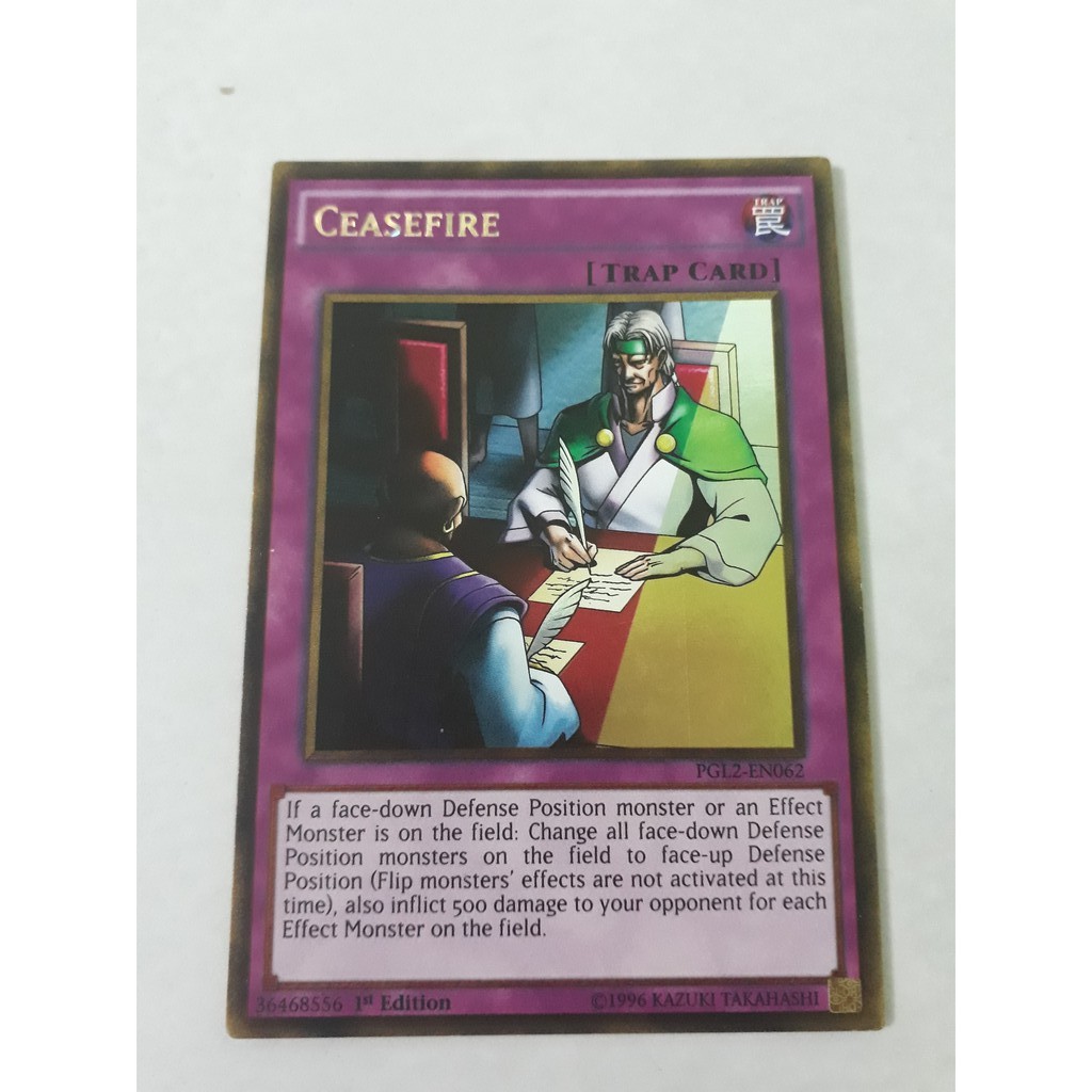 [Thẻ Yugioh] Ceasefire Gold rare (PGL2-EN062)