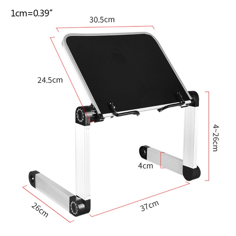 Giá Đỡ Sách Để Bàn Có Thể Điều Chỉnh Xoay 360 Độ Kèm Kẹp Giấy Tiện Dụng