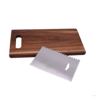 Stainless Steel Cake Scraper Trapezoidal Cake Scraper Cream Chocolate Icing Smoother Tool solidvalue.vn