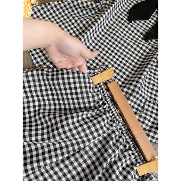 ❤Deal 29k❤️  Bộ hai dây cánh tiên kẻ caro nơ ngực, kèm ảnh thật | BigBuy360 - bigbuy360.vn