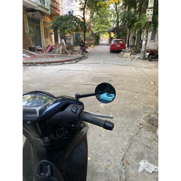 Gương Tròn Rizoma Le1 Cao Cấp Full Nhôm CNC Gắn Các Dòng Xe Máy