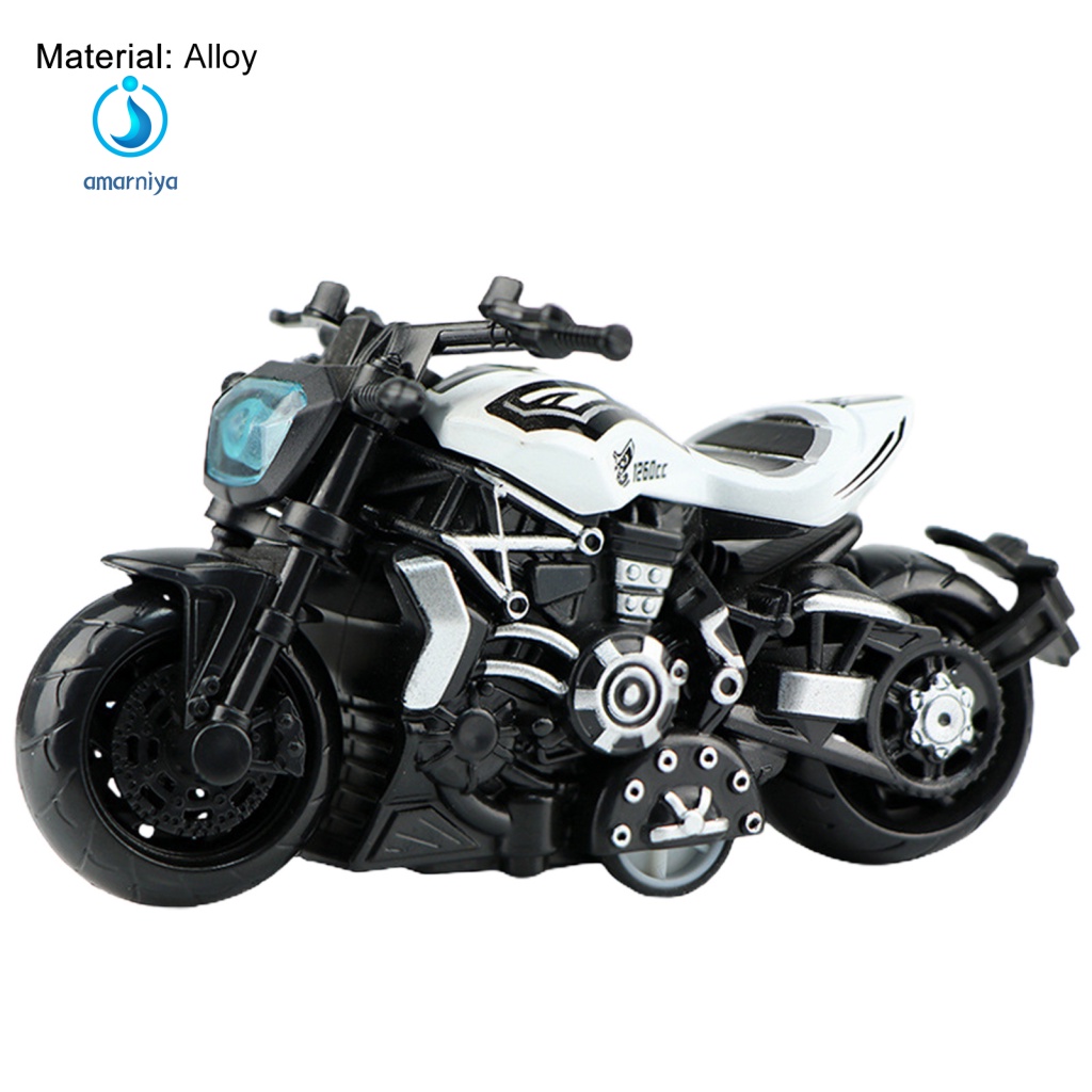 Xe Mô Tô Ducati Đồ Chơi Không Phai Màu Cho Bé Trai