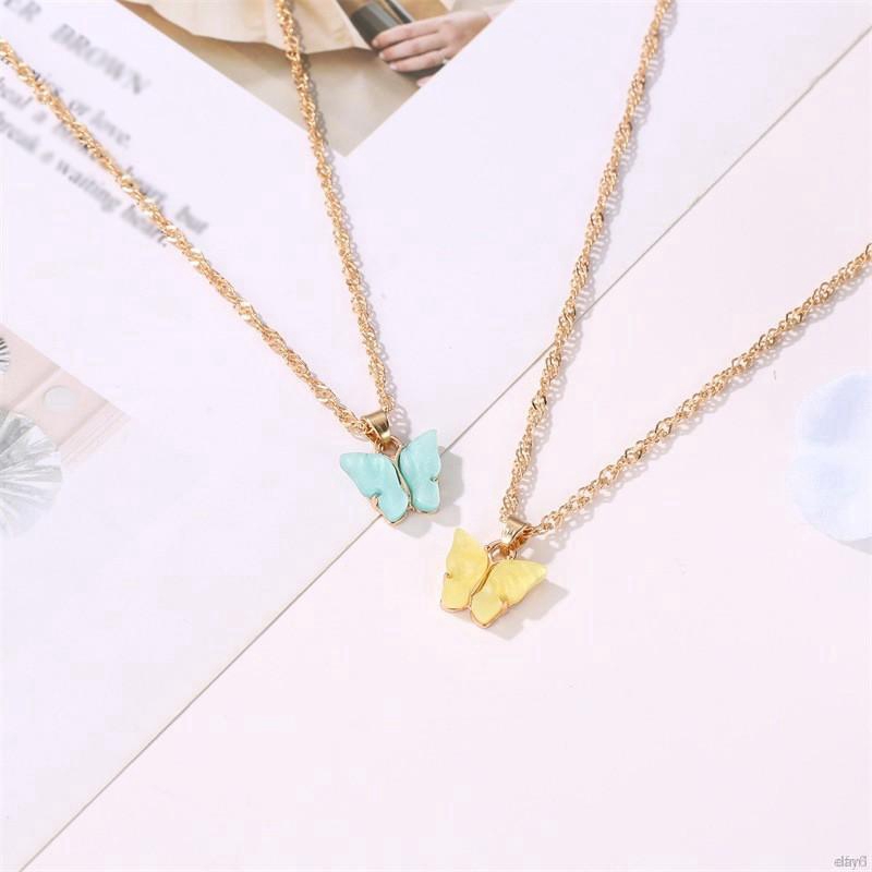 Dây chuyền hình bướm thiết kế xinh xắn thời trang cho nữ