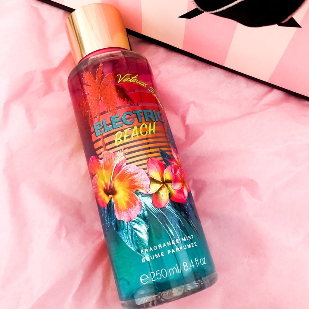 Nước hoa xịt thơm toàn thân Victoria's Secret Fragrance Mist Electric Beach 250ml (Mỹ)