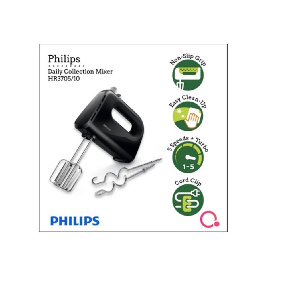 Máy đánh trứng Philips HR3705 hàng nhập khẩu